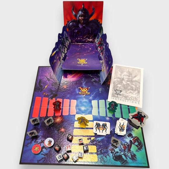Vintage 1994 VR Troopers Board Game-COMPLETE! 1990s Saban Power Rangers - Picture 4 of 6